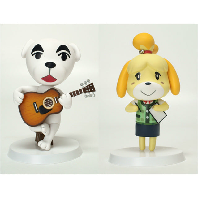 【新品即納】[FIG] どうぶつの森 ソフビシリーズ とたけけ・しずえセット ジェスネット(20140807)