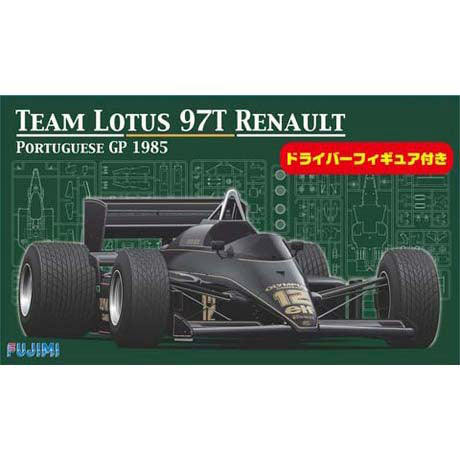 【新品即納】[PTM] GPSP-40 1/20 ロータス97T ポルトガルGP ドライバーフィギュア付き プラモデル フジミ(20140620)