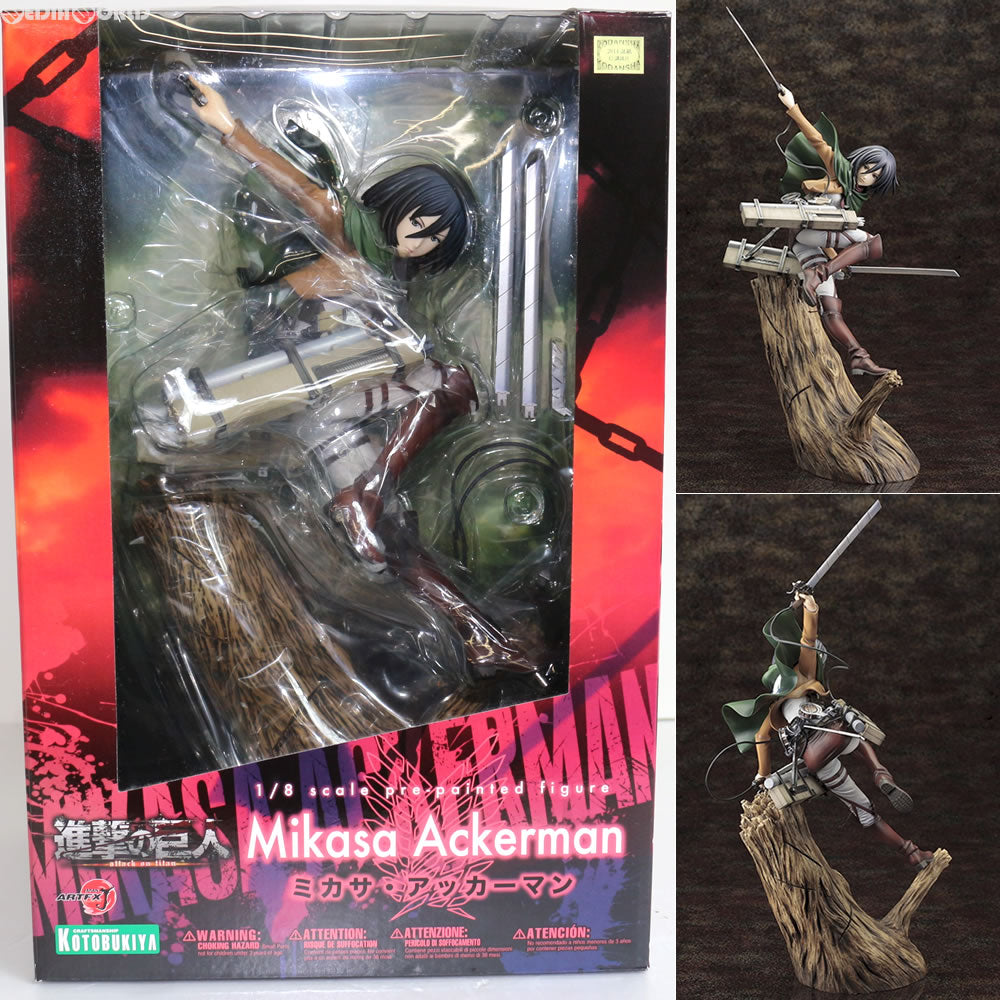 【中古即納】[FIG] ARTFX J ミカサ・アッカーマン 進撃の巨人 フィギュア コトブキヤ(20141112)