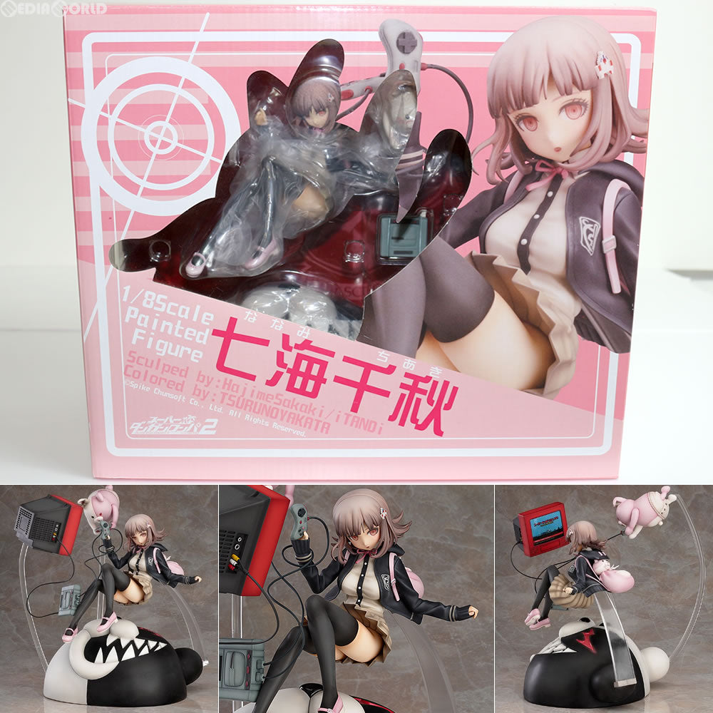 【中古即納】[FIG] 七海千秋(ななみちあき) スーパーダンガンロンパ2 さよなら絶望学園 1/8 完成品 フィギュア Phat!(ファットカンパニー) (20150416)