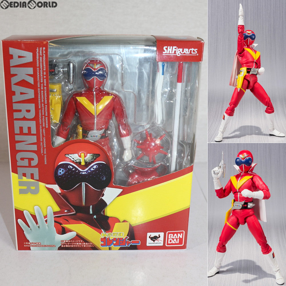 【新品即納】[FIG] S.H.フィギュアーツ アカレンジャー ゴレンジャー フィギュア バンダイ(20140927)