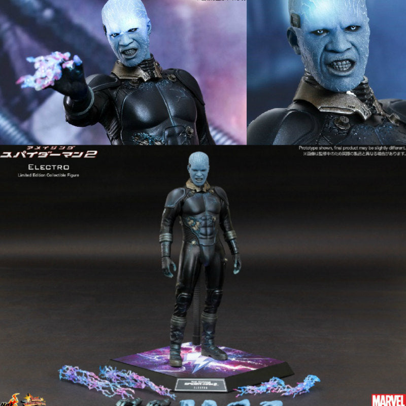 【新品即納】[FIG] ムービー・マスターピース エレクトロ アメイジング・スパイダーマン2 フィギュア ホットトイズ(20150628)