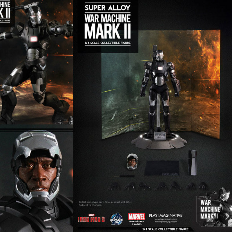 【新品即納】[FIG] スーパーアロイ ウォーマシン・マーク2 アイアンマン3 フィギュア P.I.(プレイイマジネイティブ) (20141004)