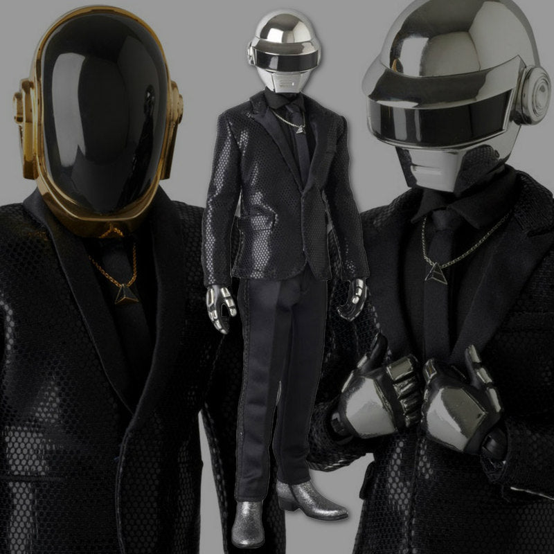 【新品即納】[FIG] リアルアクションヒーローズ RAH DAFT PUNK(ダフトパンク) ランダムアクセスメモリーズVer. THOMAS BANGALTER メディコム・トイ(20150325)