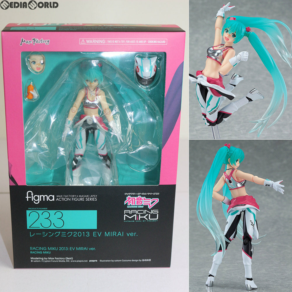 【新品即納】[FIG] figma(フィグマ) レーシングミク2013 EV MIRAI ver. フィギュア マックスファクトリー(20141227)