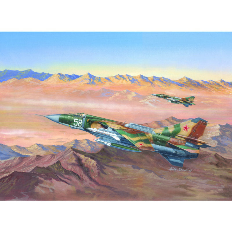 【新品即納】[PTM] 02856 1/48 MiG-23MLD フロッガーK型 プラモデル トランペッター(20140831)