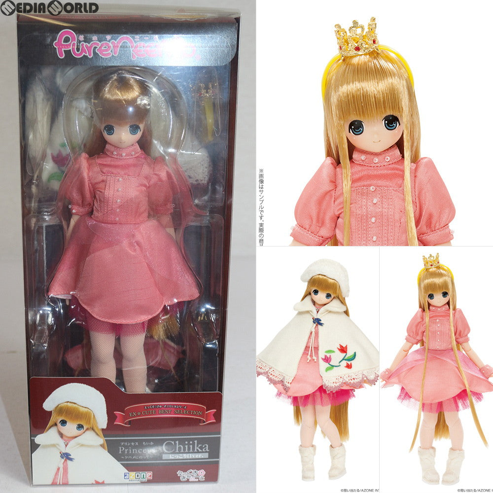 【中古即納】[FIG] えっくす☆きゅーと10th Best Selection:Princess Chiika(ちいか) 〜ツバメにのって〜(にっこり口ver.) ドール(POD003-BCN) アゾン(20150125)