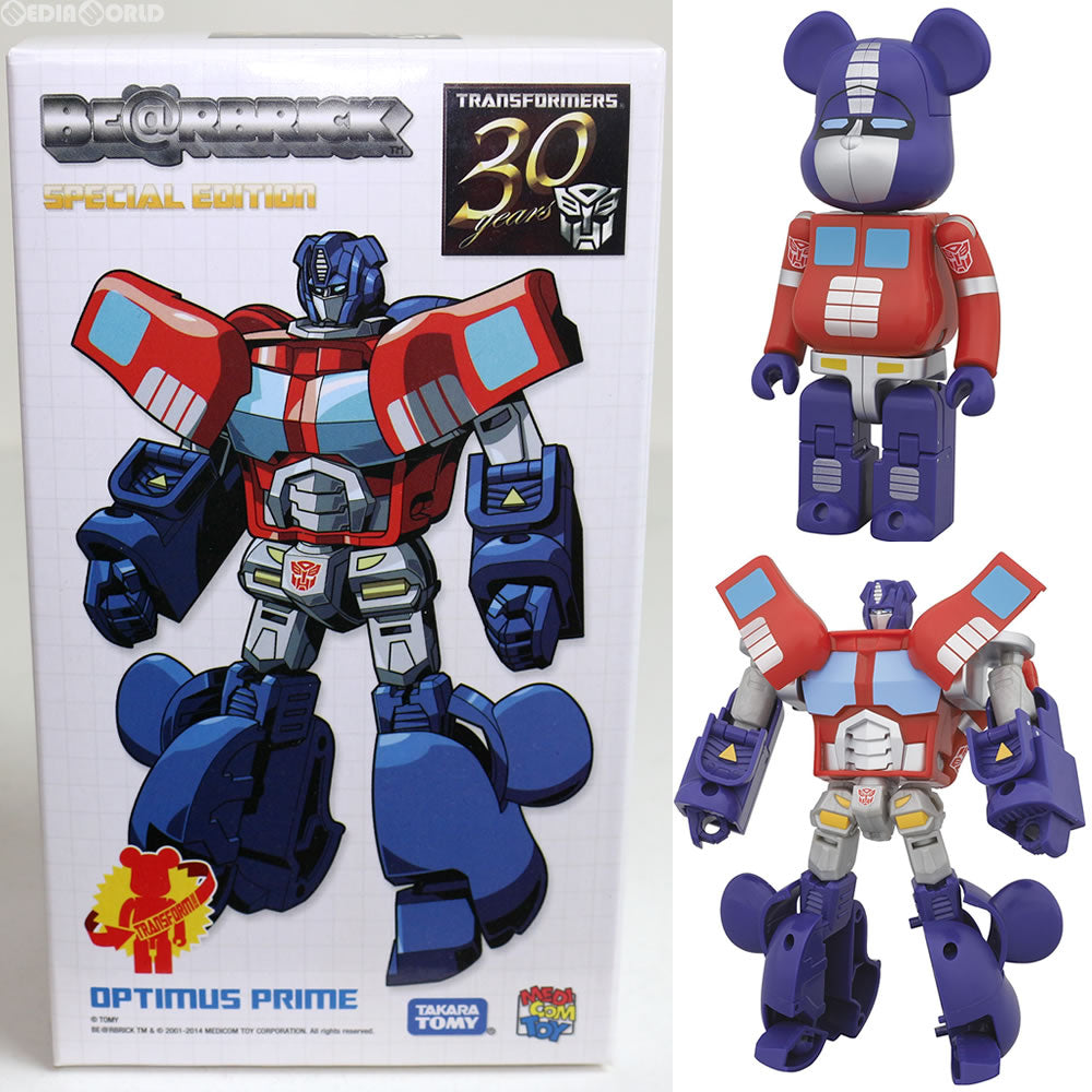 【中古即納】[FIG] BE@RBRICK × TRANSFORMERS オプティマスプライム トランスフォーマー フィギュア メディコム・トイ(20140720)