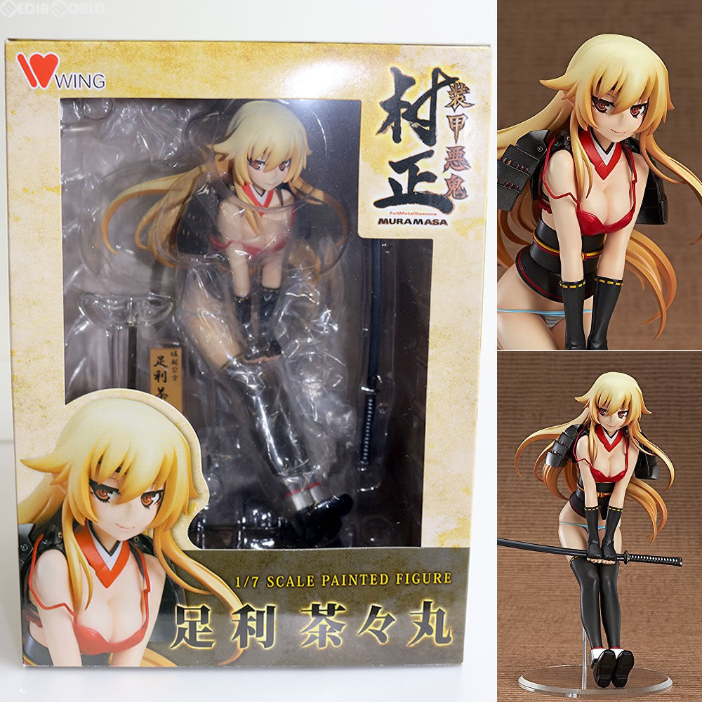 【中古即納】[箱難あり][FIG] 足利茶々丸(あしかがちゃちゃまる) 装甲悪鬼村正 1/7 完成品 フィギュア WING(ウイング) (20141218)