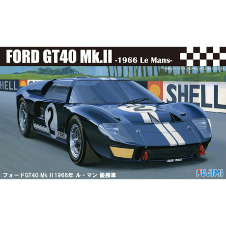 【新品即納】[PTM] RS-16 1/24 フォードGT40 Mk-II '66ル・マン優勝車 プラモデル フジミ(20140823)