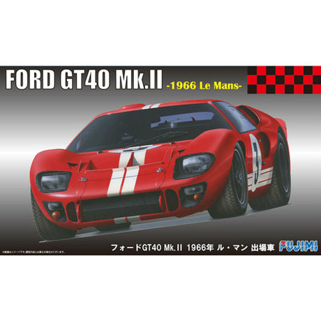 【新品即納】[PTM] RS-51 1/24 フォードGT40 '68 ルマン プラモデル フジミ(20140823)