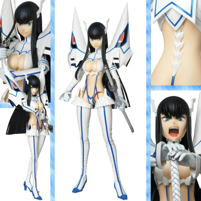 【新品即納】[FIG] リアルアクションヒーローズ RAH 鬼龍院皐月(神衣・純潔Ver.) 初回限定生産版 キルラキル メディコム・トイ(20150531)