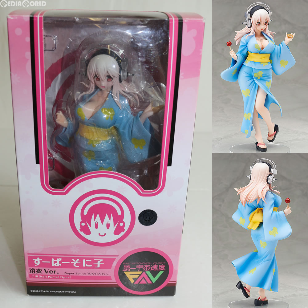 【中古即納】[箱難あり][FIG] すーぱーそに子 浴衣Ver. 第一宇宙速度 1/8 完成品 フィギュア FREEing(フリーイング) (20150110)