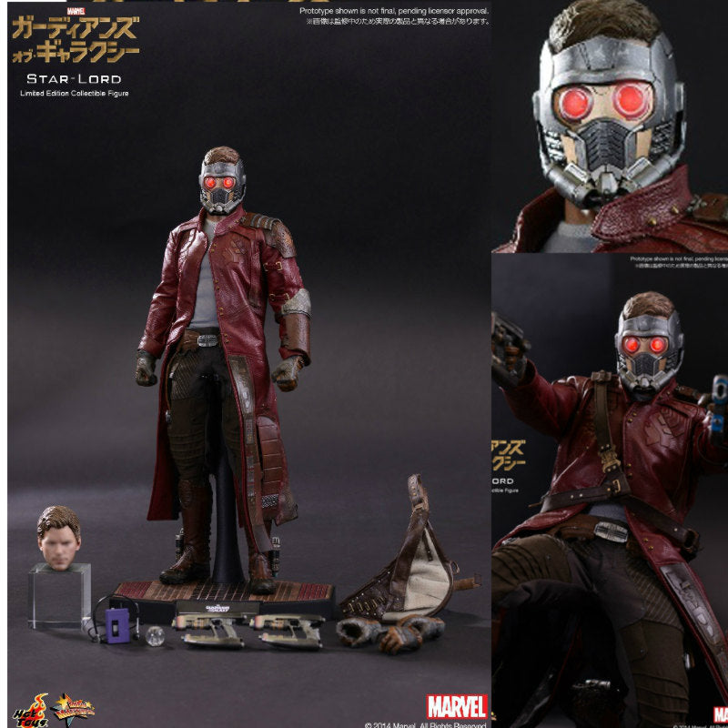 【中古即納】[FIG] ムービー・マスターピース スター・ロード ガーディアンズ・オブ・ギャラクシー 1/6 完成品 可動フィギュア(MM#255) ホットトイズ(20150214)