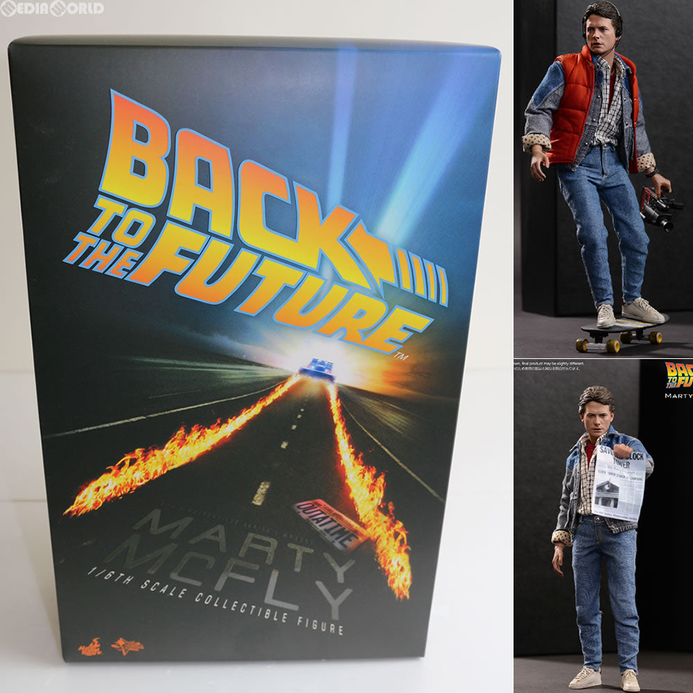 【新品即納】[FIG] ムービー・マスターピース マーティ・マクフライ バック・トゥ・ザ・フューチャー ホットトイズ(20150526)