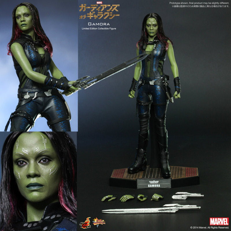 【新品即納】[FIG] ムービー・マスターピース ガモーラ ガーディアンズ・オブ・ギャラクシー フィギュア ホットトイズ(20150401)