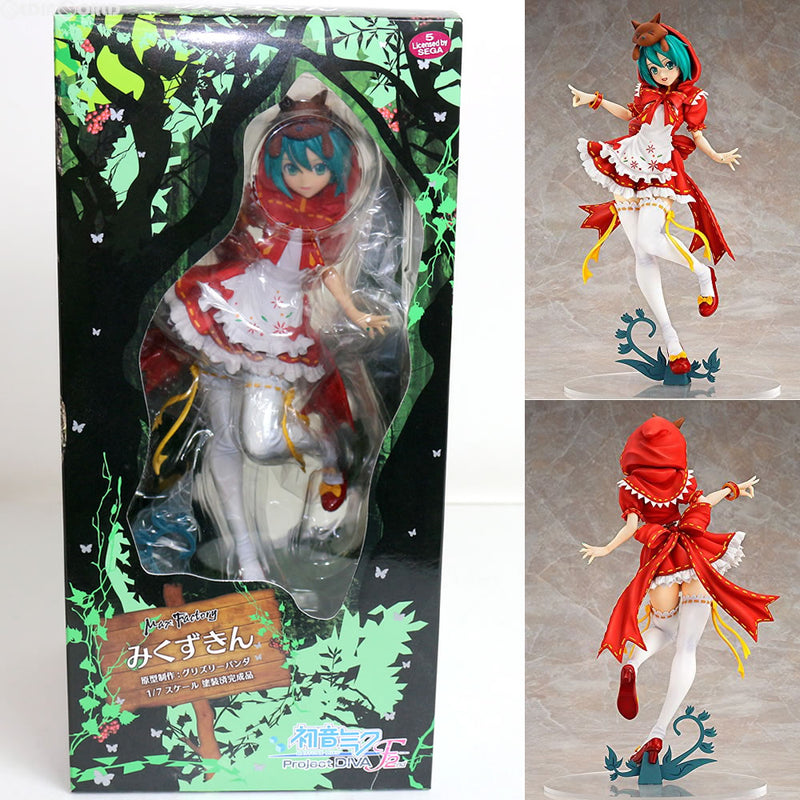 【中古即納】[FIG]みくずきん 初音ミク -Project DIVA- 2nd 1/7 完成品 フィギュア マックスファクトリー(20150513)