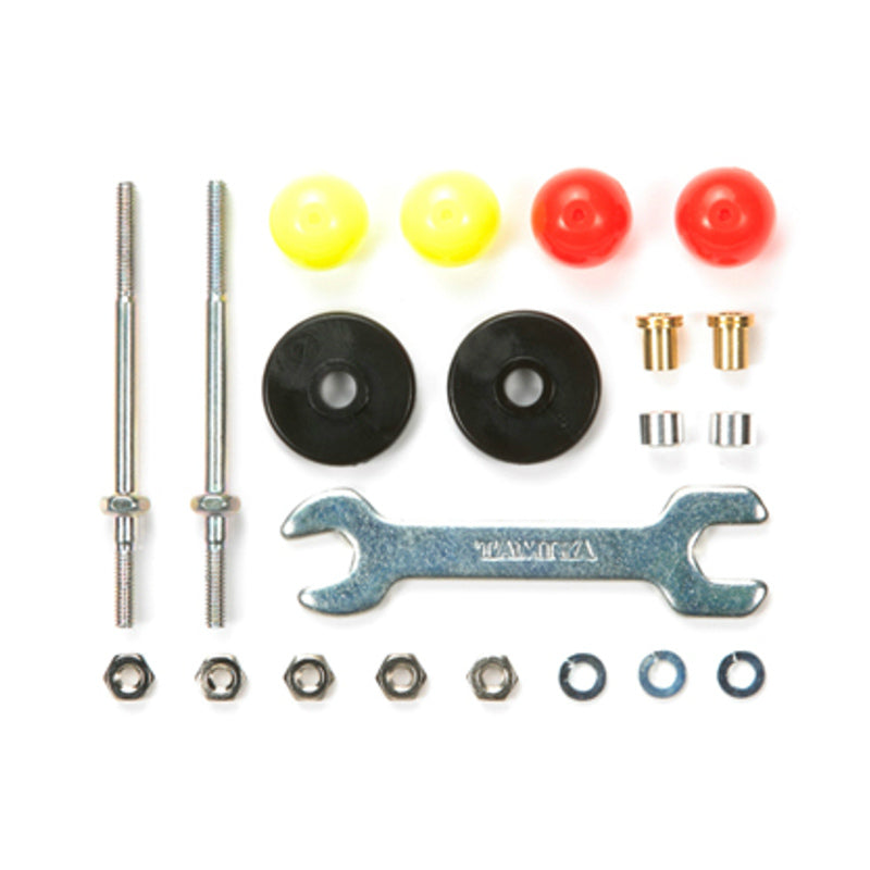 【新品】【お取り寄せ】[M4WD] GP408 ロングスタビ低摩擦プラローラー(13mm) セット タミヤ(20100220)