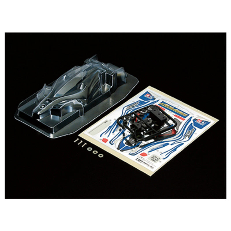 【新品即納】[M4WD] GP466 エアロ アバンテ クリヤーボディセット タミヤ(20130923)