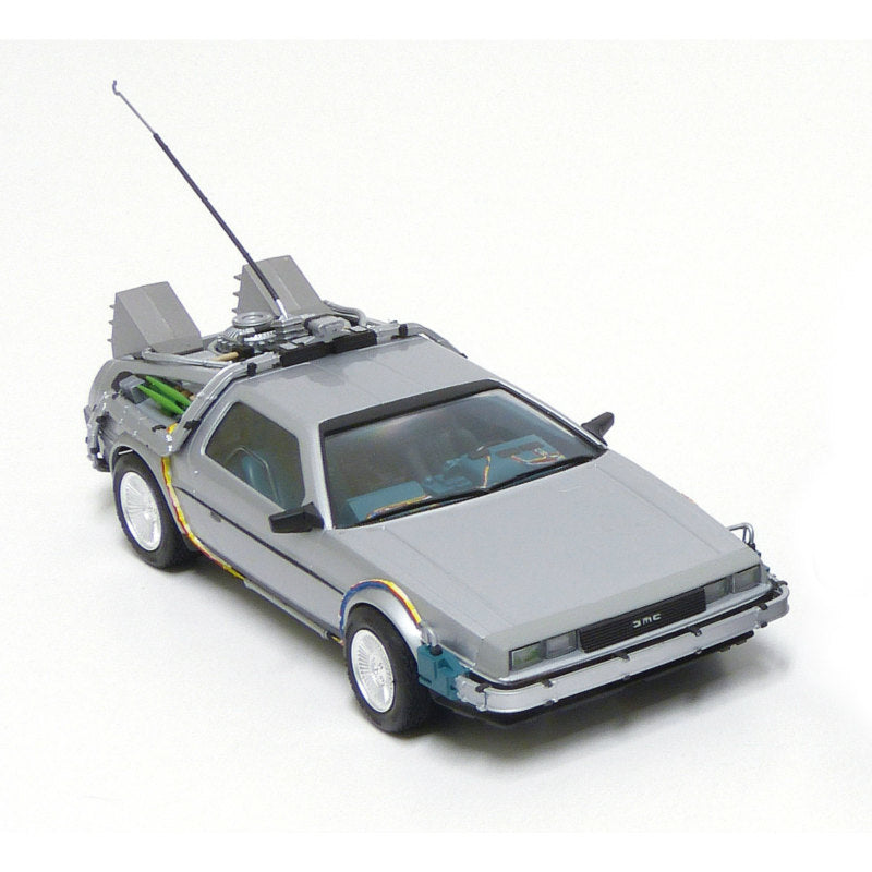 【新品即納】[PTM] 1/24 バック・トゥ・ザ・フューチャー デロリアン パートI プラモデル アオシマ(20141218)