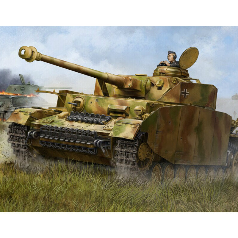 【新品即納】[PTM] 00920 1/16 ドイツ軍 IV号戦車H型 プラモデル トランペッター(20150304)