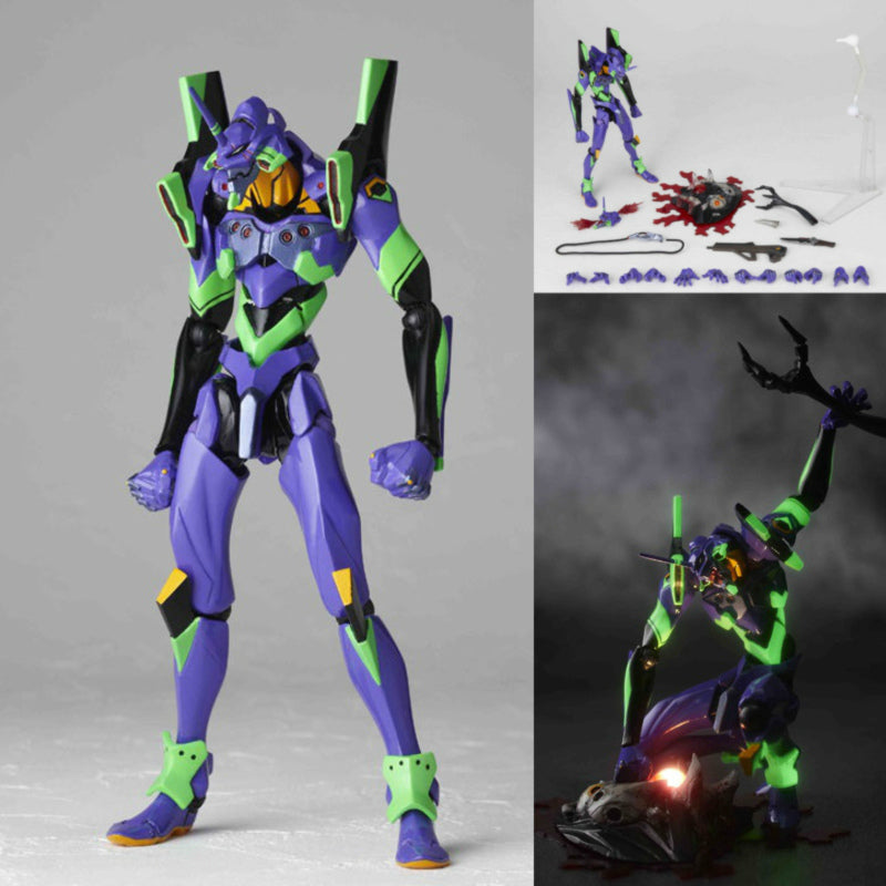 【新品即納】[FIG]リボルテックヤマグチ100(NR95) エヴァンゲリオン初号機 再販 海洋堂(20141214)