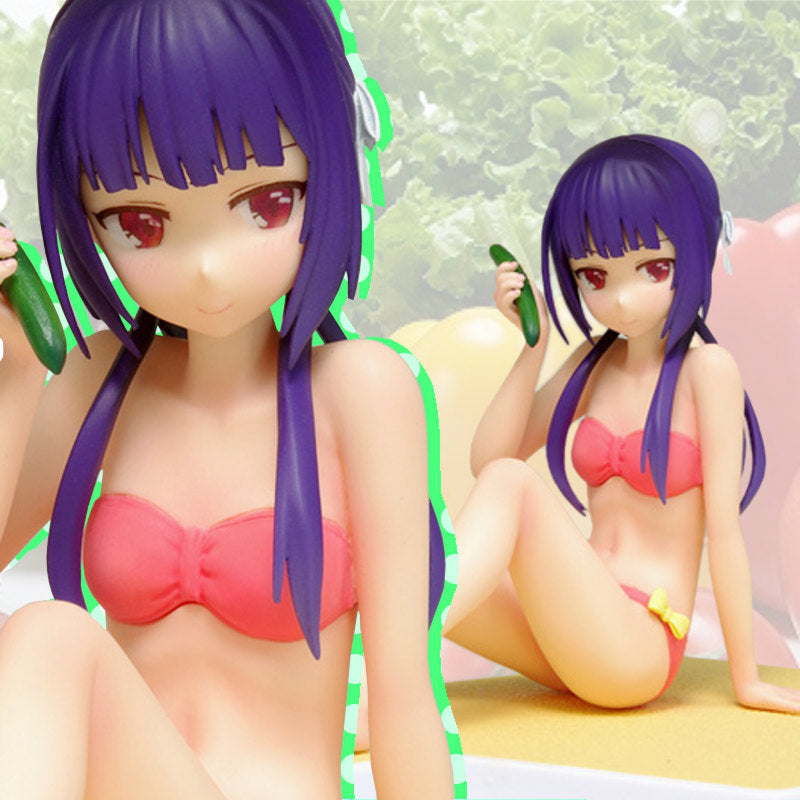 【中古即納】[FIG] BEACH QUEENS(ビーチクイーンズ) 木下林檎(きのしたりんご) のうりん 1/10 完成品 フィギュア(NF-381) ウェーブ(WAVE) (20150314)