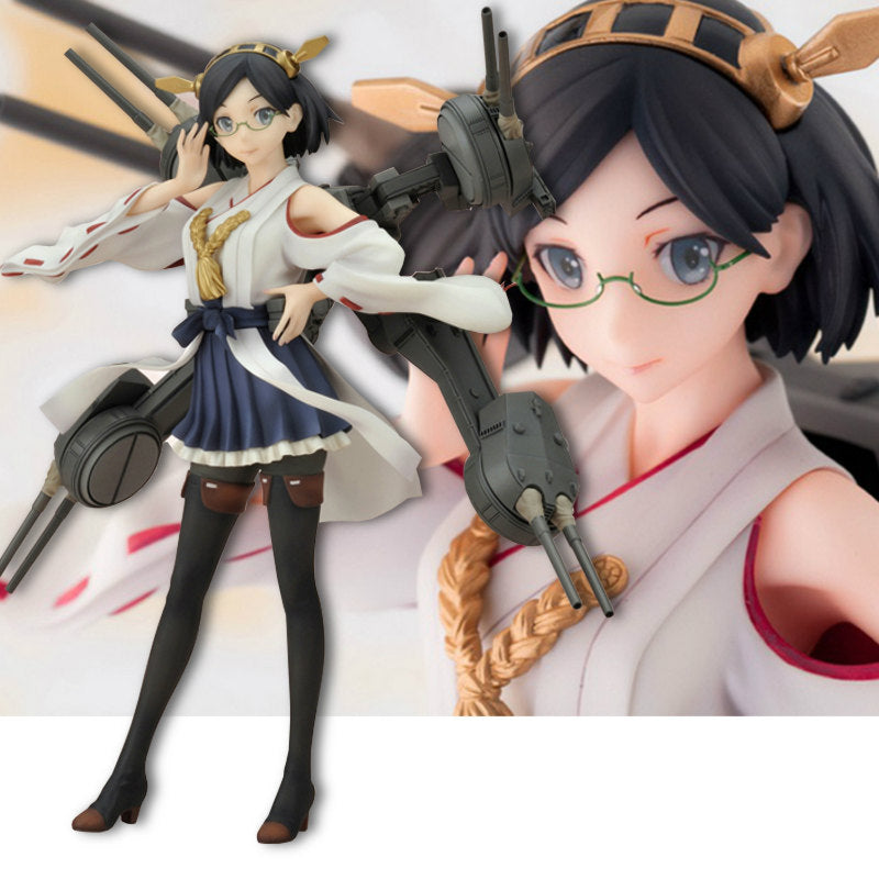 【新品即納】[FIG] (再販) 霧島(きりしま) 艦隊これくしょん -艦これ- 1/8 完成品 フィギュア キューズQ(20180824)