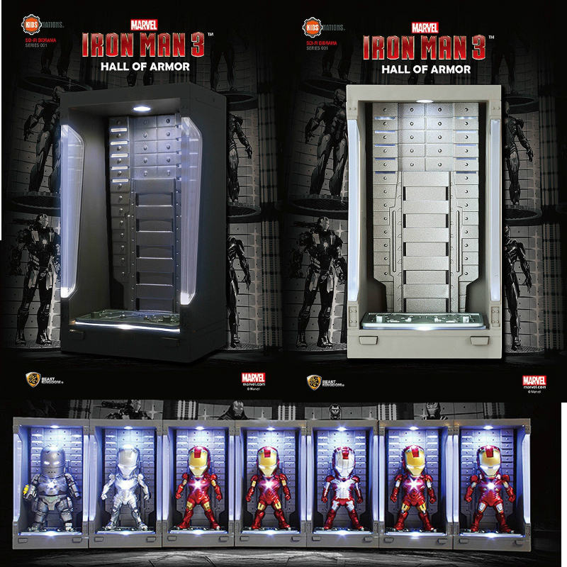 【新品即納】[FIG] Kids Nation Diorama 001 アイアンマン ホール・オブ・アーマー ビーストキングダム(20150124)