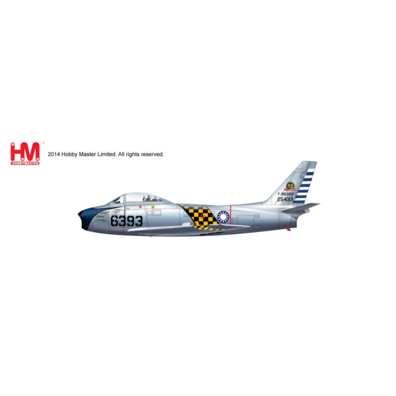 【新品即納】[PTM]HA4350 1/72 F-86F セイバー サンダー・タイガース 完成品 ホビーマスター(20141220)