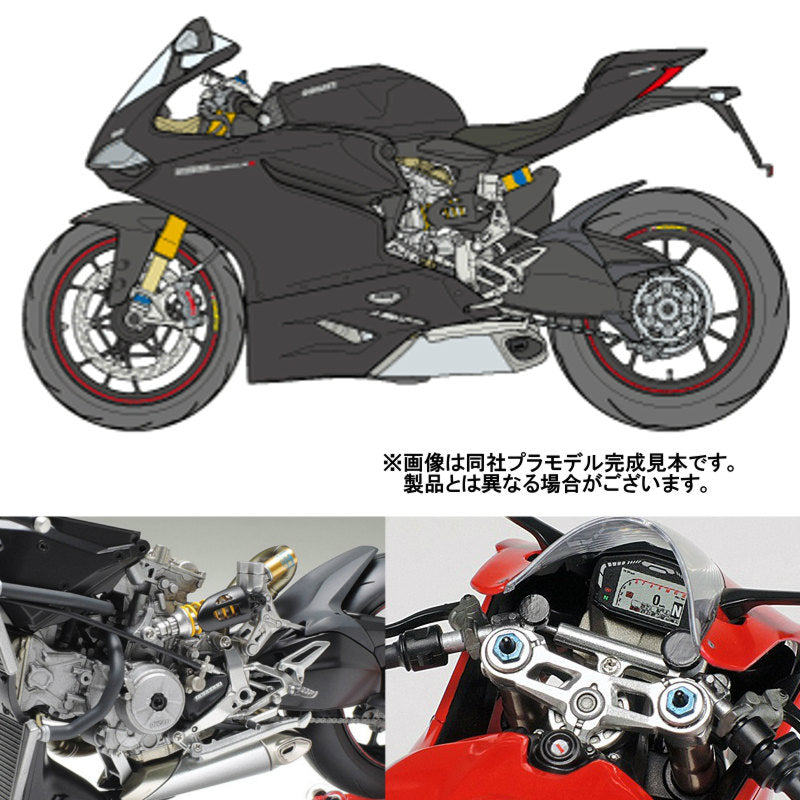 【新品即納】[PTM] マスターワークコレクション 1/12 ドゥカティ 1199 パニガーレS マットブラック 完成品 タミヤ(20150125)