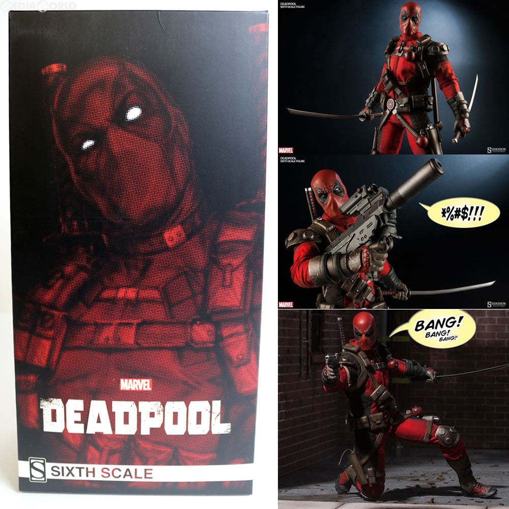 【新品即納】[FIG] サイドショウ・シックス・スケール001 デッドプール マーベル・コミック サイドショウ(20151031)
