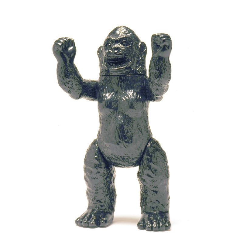 【新品即納】[FIG] ジャイアントゴリラ 450 ブラックオブジェ ソフビ マルサン(20141222)