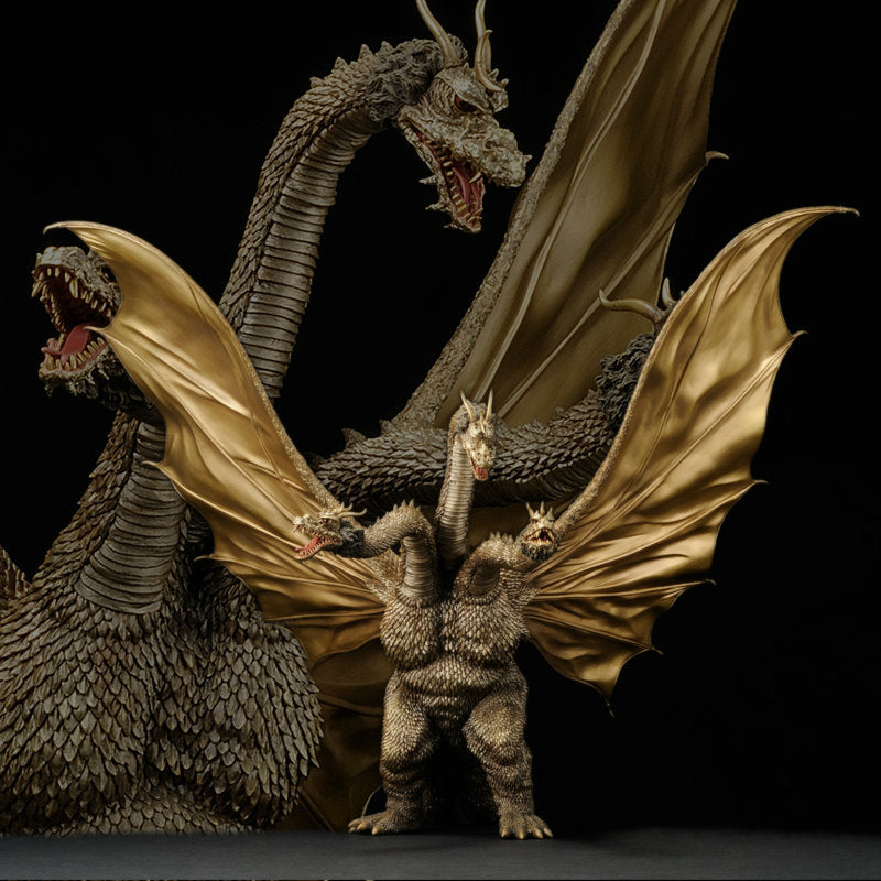 【新品即納】[FIG] 東宝大怪獣シリーズ キングギドラ(1968版) フィギュア エクスプラス(20141229)