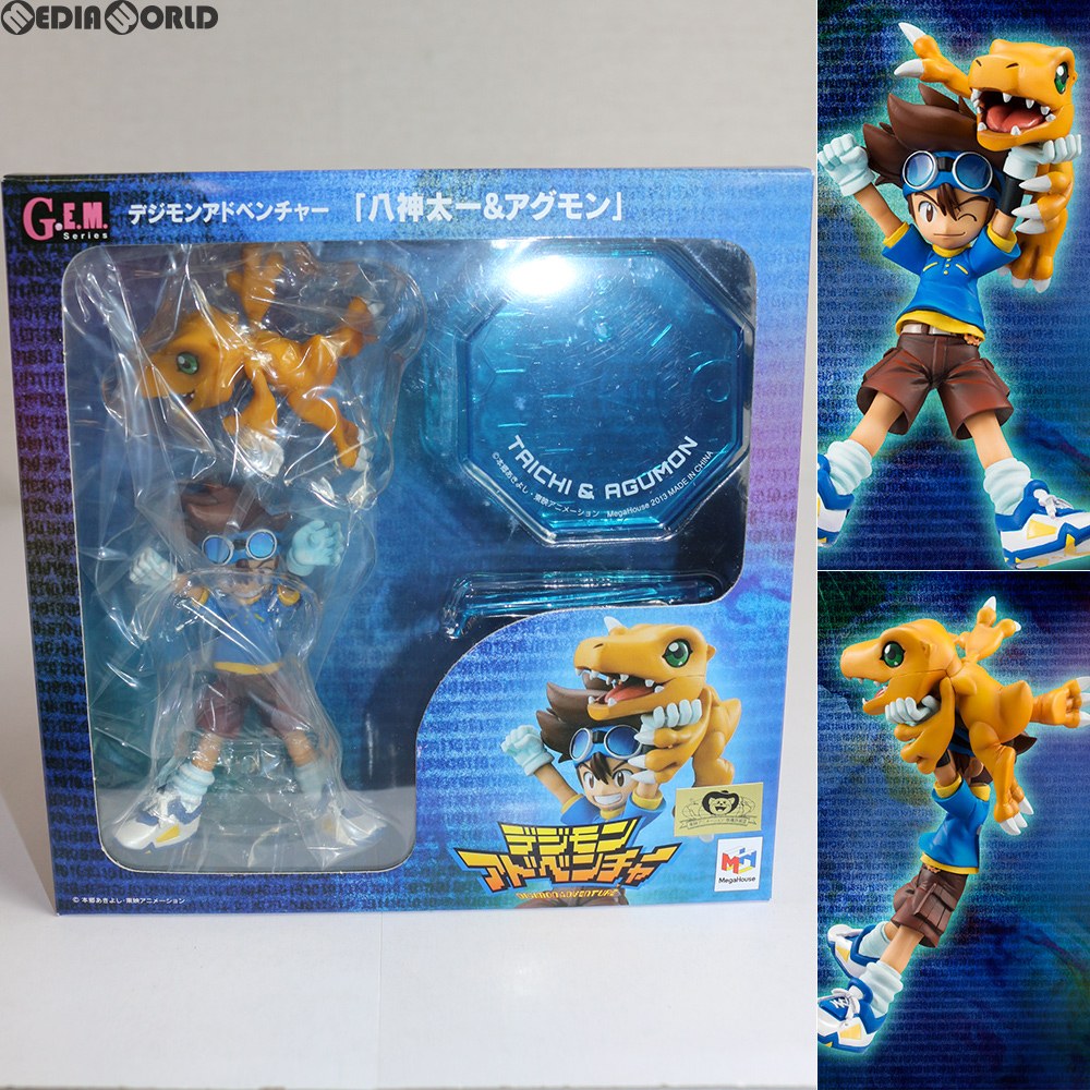 【新品即納】[FIG] G.E.M. 八神太一&アグモン(再販) デジモンアドベンチャー フィギュア メガハウス(20150228)