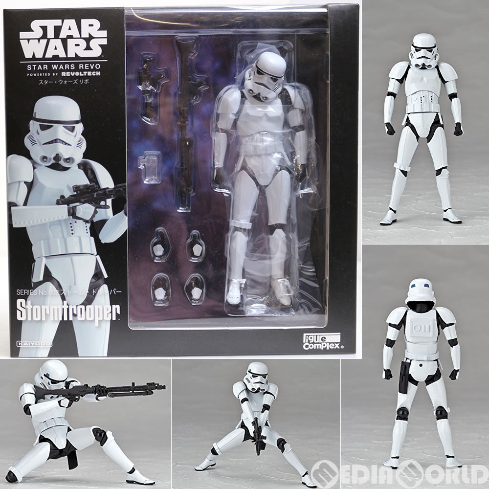 【新品即納】[FIG]STAR WARS：REVO No.002 ストーム・トルーパー スター・ウォーズ 海洋堂(20150121)