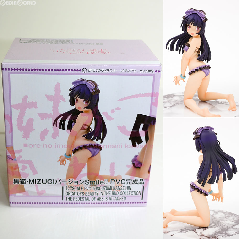 【新品即納】[FIG] 黒猫・MIZUGIバージョンSmile!! 俺の妹がこんなに可愛いわけがない。 フィギュア オルカトイズ(20150626)