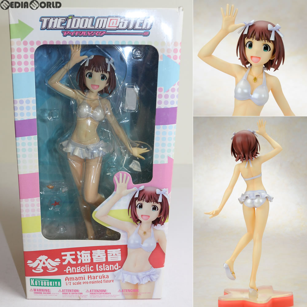 【新品即納】[FIG]天海春香(あまみはるか) Angelic Island アイドルマスター(THE IDOLM@STER) 1/7 完成品 フィギュア(PP415) コトブキヤ(20121031)