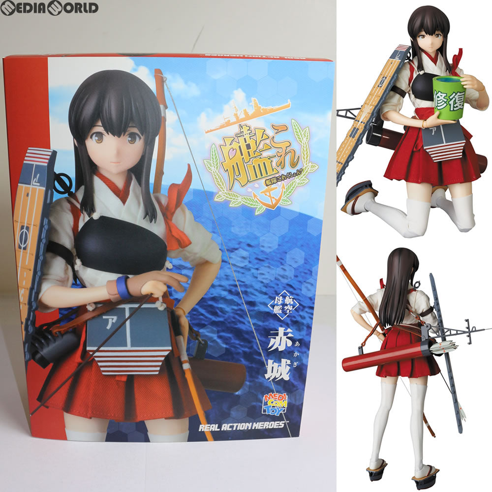 【中古即納】[FIG] リアルアクションヒーローズ No.688 RAH 赤城(あかぎ) 艦隊これくしょん-艦これ- 完成品 フィギュア メディコム・トイ(20150802)