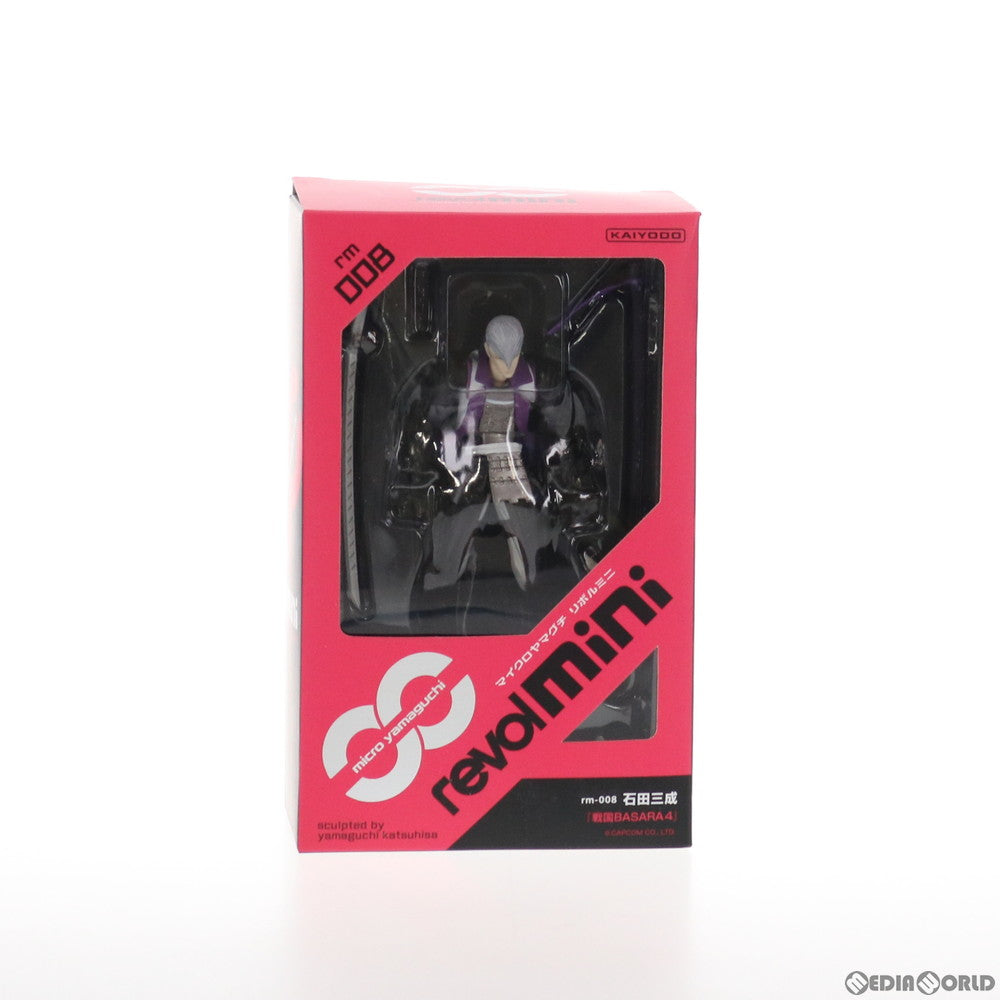 【中古即納】[FIG]マイクロヤマグチ/リボルミニ rm-008 石田三成(いしだみつなり) 戦国BASARA(バサラ) 完成品 可動フィギュア 海洋堂(20150125)