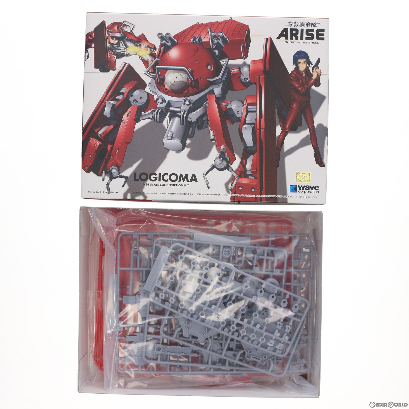 【中古即納】[PTM] 1/24 ロジコマ 攻殻機動隊ARISE(アライズ) プラモデル(KK-051) ウェーブ(WAVE) (20150228)