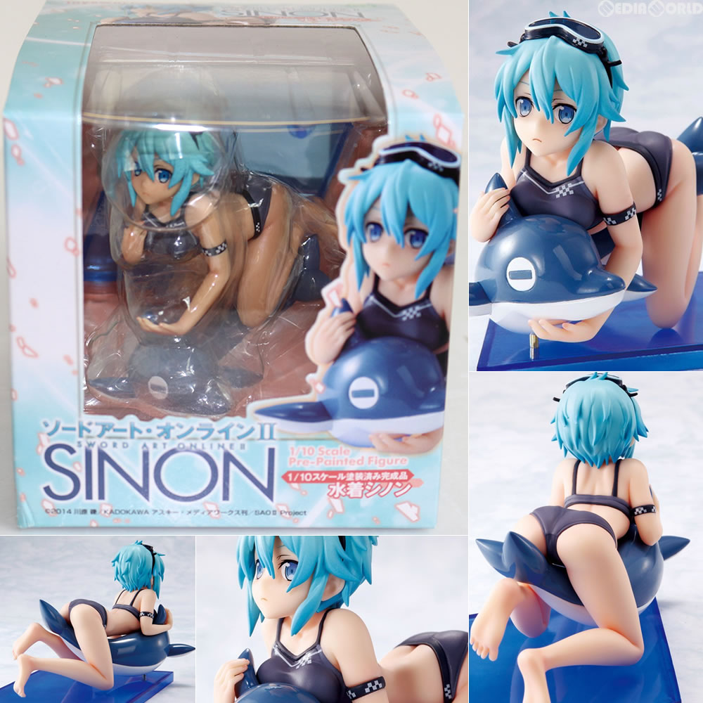 【中古即納】[FIG] 水着シノン ソードアート・オンラインII 完成品フィギュア キャラアニ(トイズワークス) (20150301)