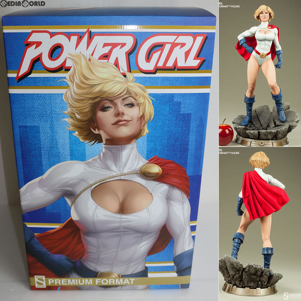 【新品即納】[FIG] プレミアム・フォーマット・フィギュア パワーガール DCコミックス 完成品 フィギュア サイドショウ(20151222)