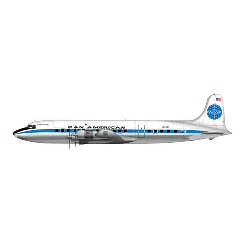 【新品即納】[PTM] HL5013 1/200 ダグラスDC-6B パンアメリカン航空 完成品 ホビーマスター(20150426)