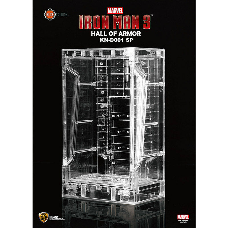 【新品即納】[FIG] Kids Nations Diorama 001SP アイアンマン ホール・オブ・アーマー クリア Ver. Beast Kingdom(20150718)