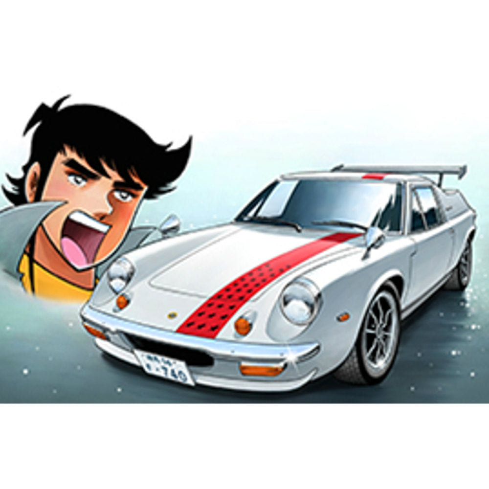 【新品即納】[PTM] サーキットの狼シリーズNo.13 ロータスヨーロッパスペシャル 風吹裕矢(完全新金型) プラモデル フジミ(20150724)