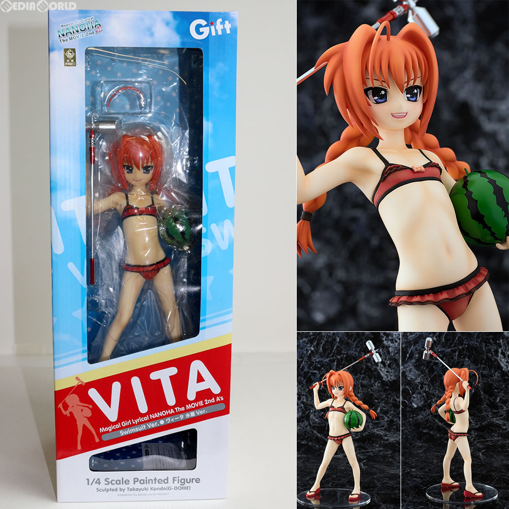 【中古即納】[FIG] ヴィータ 水着Ver. 魔法少女リリカルなのは The MOVIE 2nd A's フィギュア Gift(ギフト) (20150614)