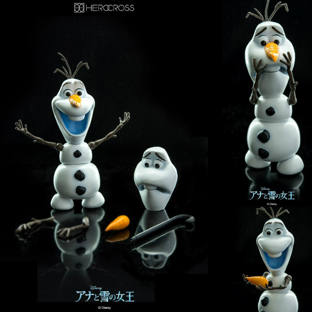 【新品即納】[FIG] ハイブリッド・メタル・フィギュレーション018 アナと雪の女王 オラフ フィギュア ヒーロークロス(20150530)