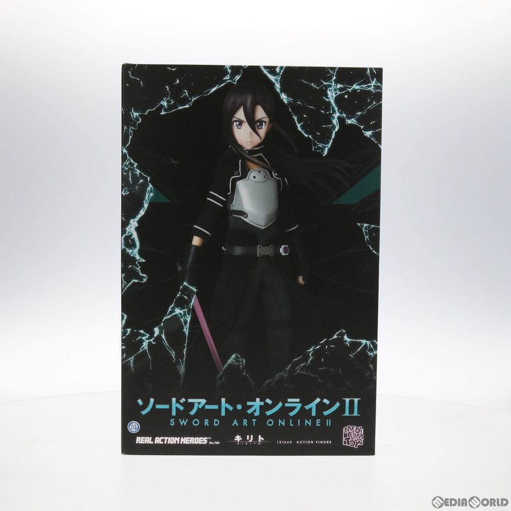 【新品即納】[FIG] リアルアクションヒーローズ700 RAH キリト ソードアート・オンラインII フィギュア メディコム・トイ(20151002)