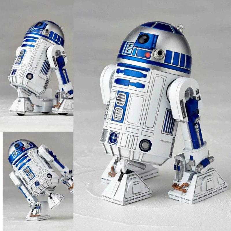 【新品即納】[FIG]STAR WARS:REVO(スター・ウォーズ リボ) No.004 R2-D2(アールツーディーツー) エピソード5/帝国の逆襲 完成品 可動フィギュア 海洋堂(20150321)